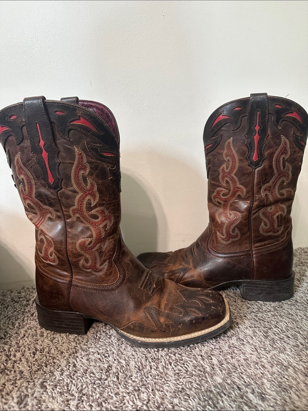 Ariat Western Boots Women’s Cowboy Sidekick Size 7.5 - Picture 8 of 14
